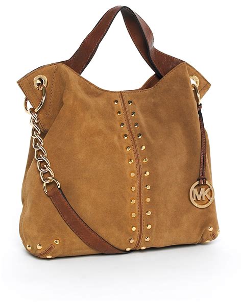 michael kors brown purse ebay|michael kors brown suede purse.